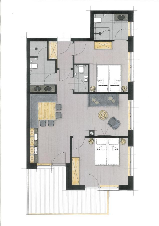 Ferienwohnung Schmiedhof Gut Großarl Exterior foto